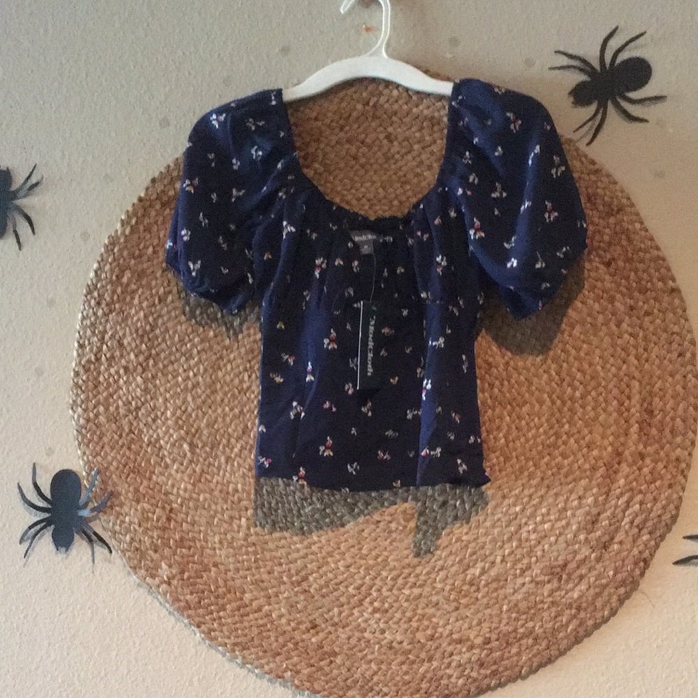 Modcloth Floral Corset top NWT
